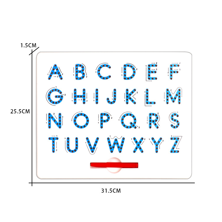 English letter magnetic drawing board ABS plastic(图5)