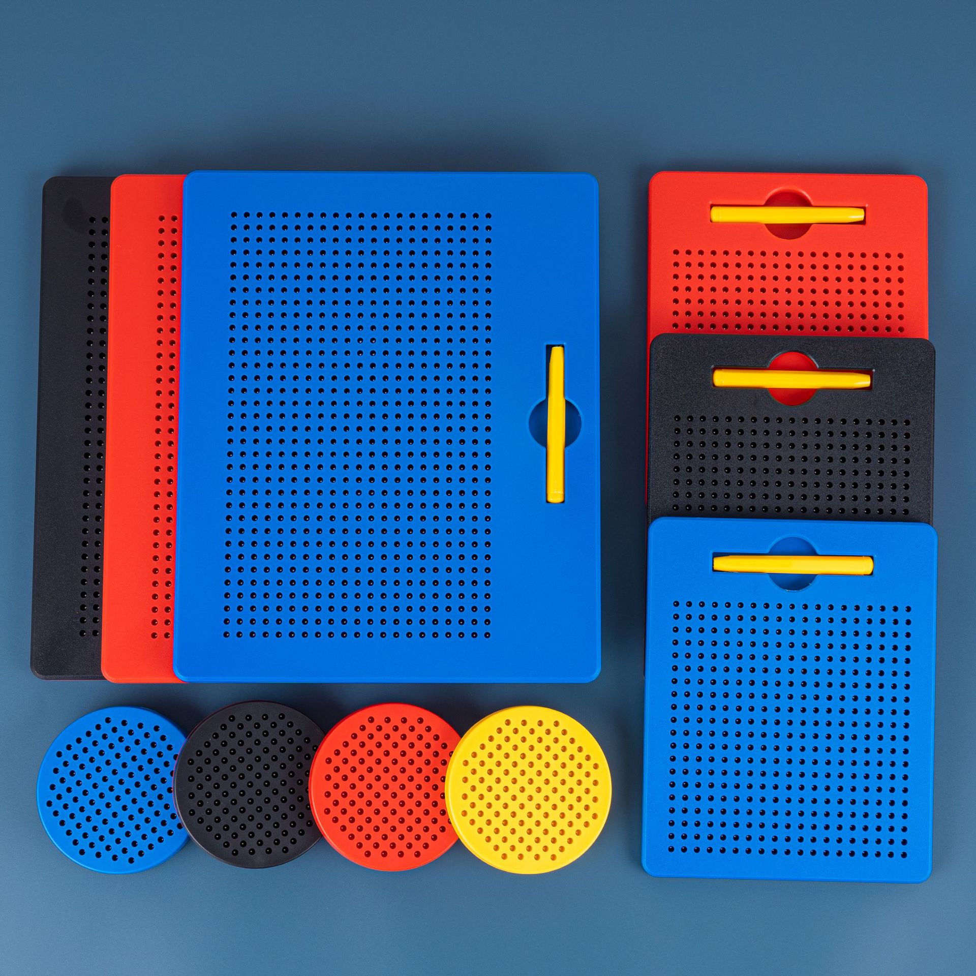 Smart mini magnetic drawing board with guide card(图4)